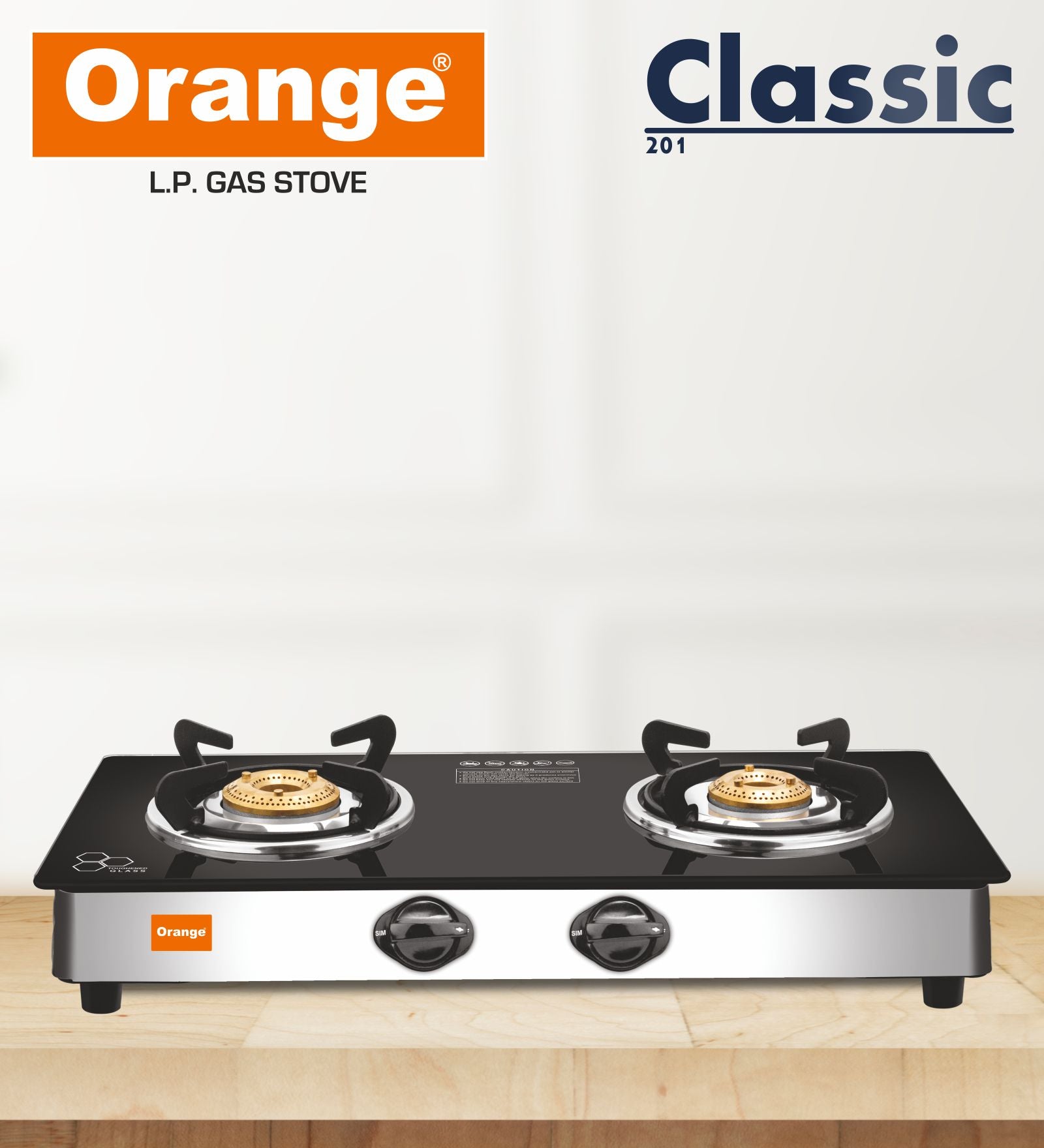 Flat top gas stove best sale